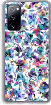Hoesje geschikt voor Samsung Galaxy S20 FE / S20 FE 5G hoesje - Hibiscus Flowers - Soft Cover Telefoonhoesje - Bescherming aan alle Kanten en Schermrand