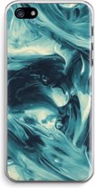 Case Company® - Hoesje geschikt voor iPhone 5 / 5S / SE (2016) hoesje - Dreaming About Whales - Soft Cover Telefoonhoesje - Bescherming aan alle Kanten en Schermrand