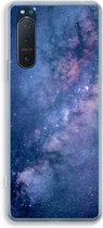 Case Company® - Hoesje geschikt voor Sony Xperia 5 II hoesje - Nebula - Soft Cover Telefoonhoesje - Bescherming aan alle Kanten en Schermrand