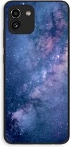 Case Company® - Hoesje geschikt voor Samsung Galaxy A03 hoesje - Nebula - Soft Cover Telefoonhoesje - Bescherming aan alle Kanten en Schermrand