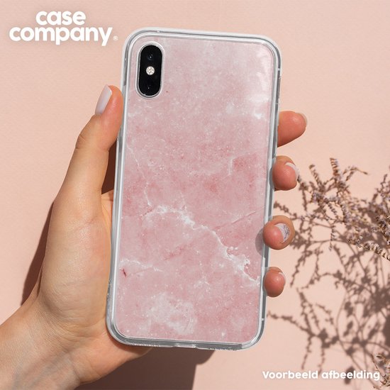 Case Company® - Coque Samsung Galaxy S10 4G - Marbre Rose - Coque Souple pour Téléphone - Protection Tous Côtés et Bord d'Écran