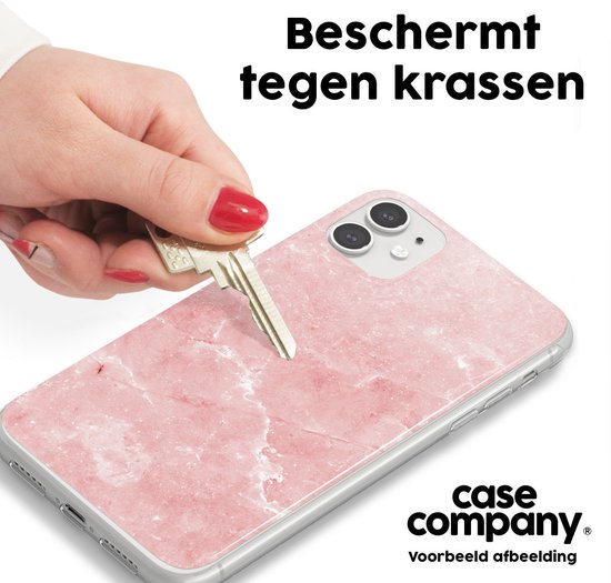 Case Company® - Coque Samsung Galaxy S10 4G - Marbre Rose - Coque Souple pour Téléphone - Protection Tous Côtés et Bord d'Écran