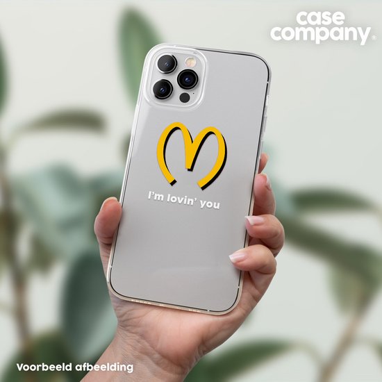 Case Company® - Hoesje geschikt voor iPhone 13 Pro hoesje - I'm lovin' you - Soft Cover Telefoonhoesje - Bescherming aan alle Kanten en Schermrand