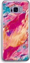 Case Company® - Hoesje geschikt voor Samsung Galaxy S8 hoesje - Pastel Echoes - Soft Cover Telefoonhoesje - Bescherming aan alle Kanten en Schermrand