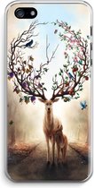 Case Company® - Hoesje geschikt voor iPhone 5 / 5S / SE (2016) hoesje - Seasons Change - Soft Cover Telefoonhoesje - Bescherming aan alle Kanten en Schermrand