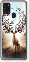 Case Company® - Hoesje geschikt voor Samsung Galaxy A21s hoesje - Seasons Change - Soft Cover Telefoonhoesje - Bescherming aan alle Kanten en Schermrand