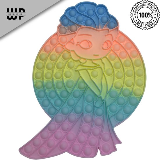 Wonderprice - Pop it fidget toy - Elsa - Frozen - 30cm | bol.com