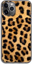 Case Company® - Hoesje geschikt voor iPhone 11 Pro hoesje - Luipaard - Soft Cover Telefoonhoesje - Bescherming aan alle Kanten en Schermrand