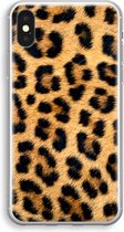 Case Company® - Hoesje geschikt voor iPhone XS hoesje - Luipaard - Soft Cover Telefoonhoesje - Bescherming aan alle Kanten en Schermrand