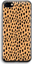 Case Company® - Hoesje geschikt voor iPhone 7 hoesje - Panter - Soft Cover Telefoonhoesje - Bescherming aan alle Kanten en Schermrand