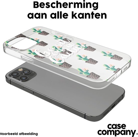 Case Company® - Hoesje geschikt voor Samsung Galaxy A20e hoesje - Cactus quote - Soft Cover Telefoonhoesje - Bescherming aan alle Kanten en Schermrand