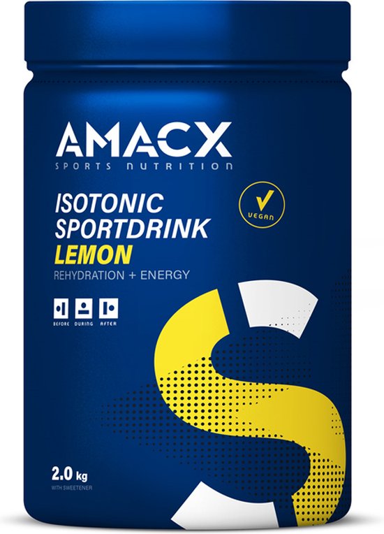 Amacx Isotonic Sportdrink - 2000 gram - Lemon