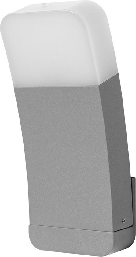 Ledvance Smart+ Wifi Wandlamp Curve Zilver Buiten 9W 520lm - 830 Warm Wit | RGBW - Dimbaar
