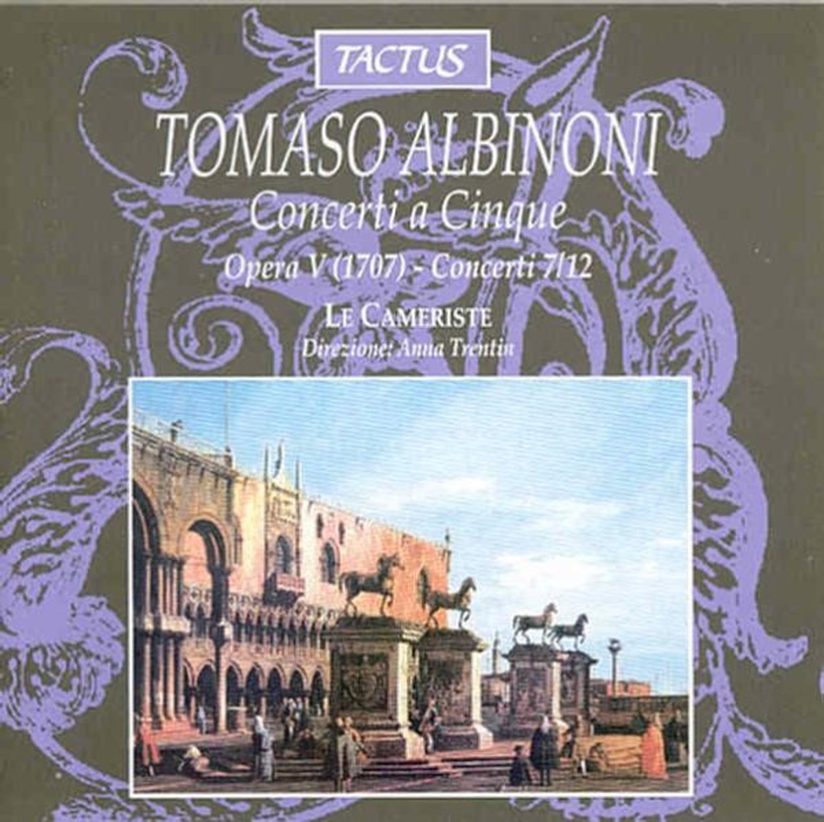 Le Cameriste, Anna Trentin - Albinoni: Opera V, Concerti A Cinque, Parte Secunda (CD)