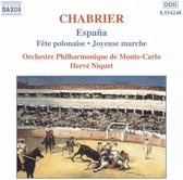 Orchestre Philharmonique De Monte-Carlo - Chabrier: Orchestral Works (CD)