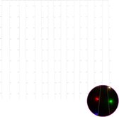 vidaXL - Lichtsnoergordijn - met - 300 - LED's - en - 8 - functies - 3x3 - m - meerkleurig