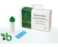 Blauwalg zelftest na 15 minuten resultaat