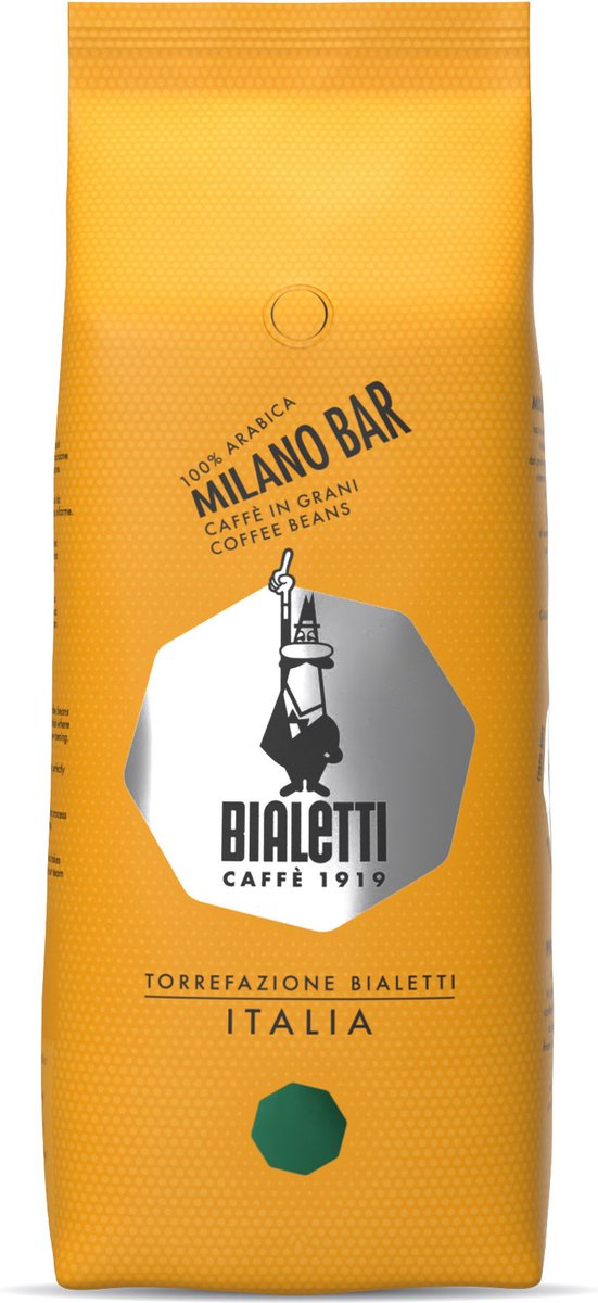Bialetti Milano Bar - Koffiebonen - 1000 gram - 100% Arabica