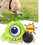 Hondenspeelgoed - Springend monster - Monster - Hond - Interactief - Schudden - Geluid – Groen