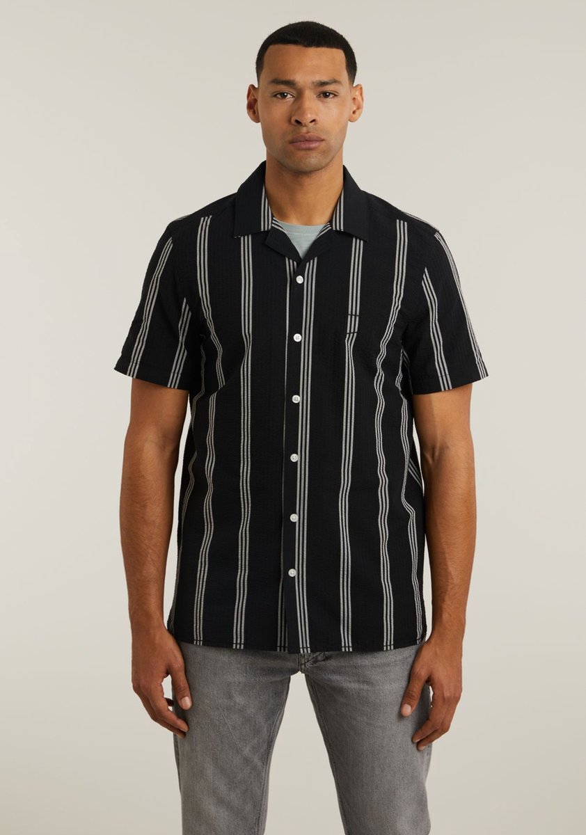 Chasin' Overhemd overhemd Doby.S Seers Zwart Maat M