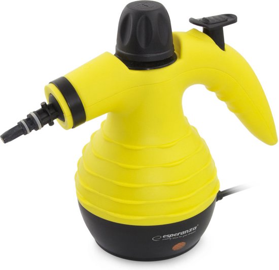 EHS001 Stoomreiniger 0.35L Zwart, Geel 900W