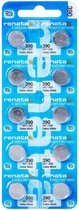 RENATA - Horlogebatterijen - Watch 390 - 10 stuks