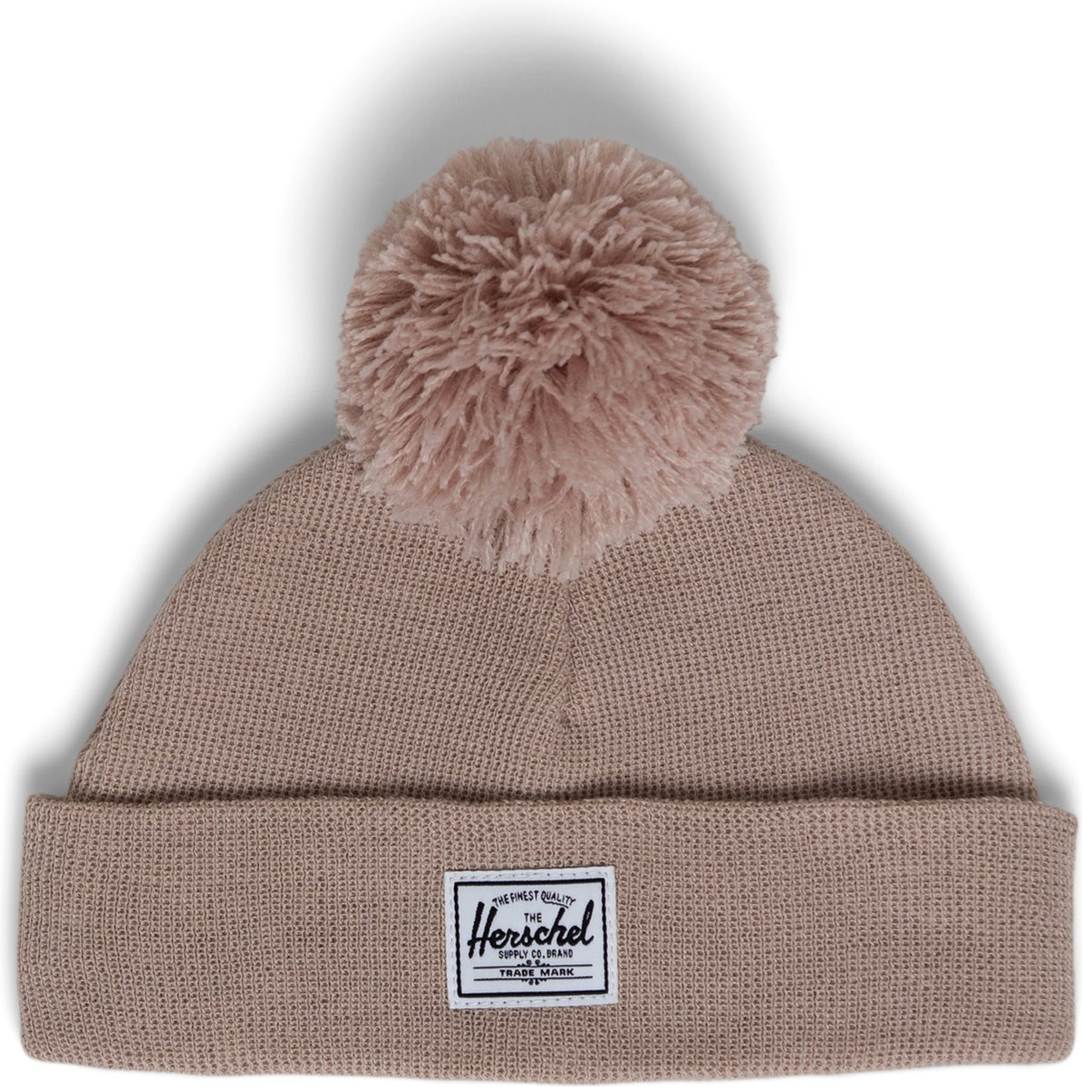 Beanie Pom Baby 6-18 Months Light Taupe / Kindermuts Babymuts / Beperkte Levenslange Garantie / Beige