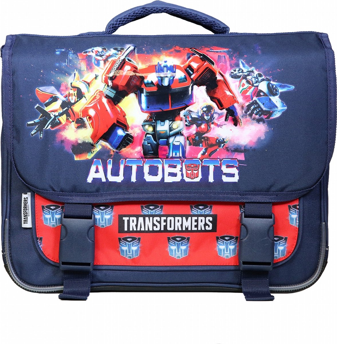 Transformers jongens schoolrugzak boekentas blauw 34x14x38