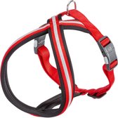 Adori Nylon Soft Harness Cross Red&Reflective - Harnais pour chien - 60-78X2. 0