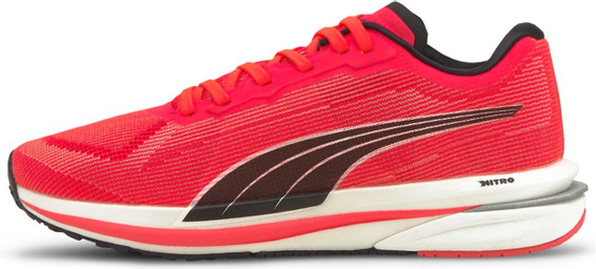 Puma Velocity Nitro Dames Sportschoenen Hardlopen Weg Zwart