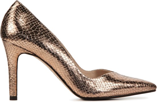 Lodi Pumps / Stiletto Dames / Damesschoenen - Leer - Slangenprint - hoogte  9 cm - | bol.com