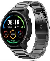 Strap-it Smartwatch bandje titanium - geschikt voor Xiaomi Mi Watch / Xiaomi Watch S1 / Watch S1 Pro / Watch 2 Pro - Active - grijs