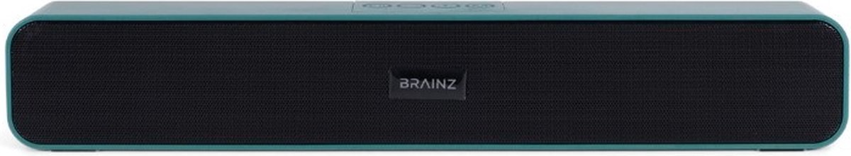 BRAINZ Powerbar Speaker Soundbar - Bluetooth Soundbar - 1200 mAh - Groen