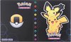 Afbeelding van het spelletje Verzamelmap geschikt voor Pokémon - Plek voor 240 kaarten - 4 pocket dubbelzijdig - A5 - Pikachu zwart