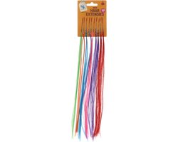 Foto: Haarspeld neon extensie 10 stuks hair extension kleuren