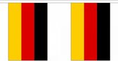 Ligne drapeau de luxe Allemagne 9 m