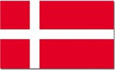Luxe vlag van Denemarken