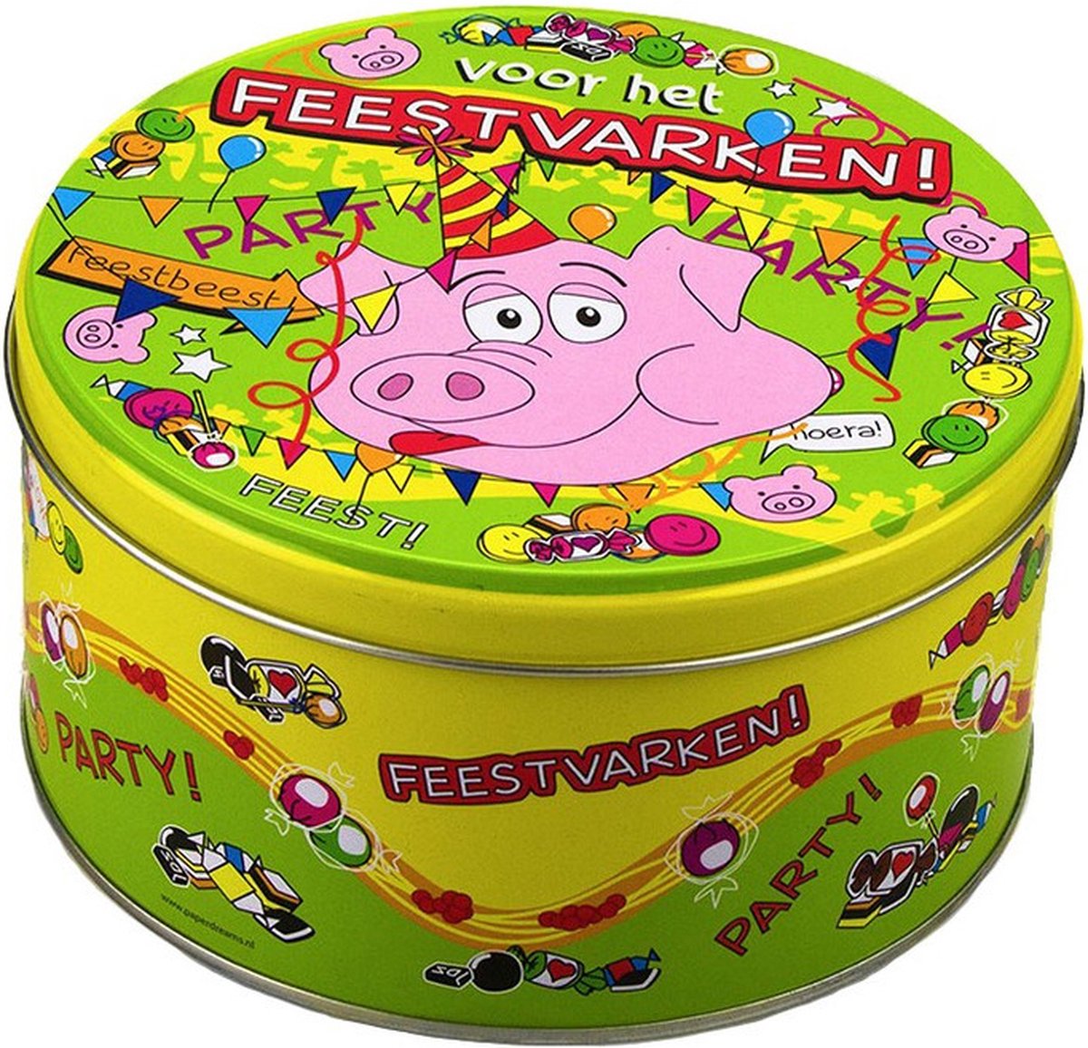Snoeptrommel - Feestvarken