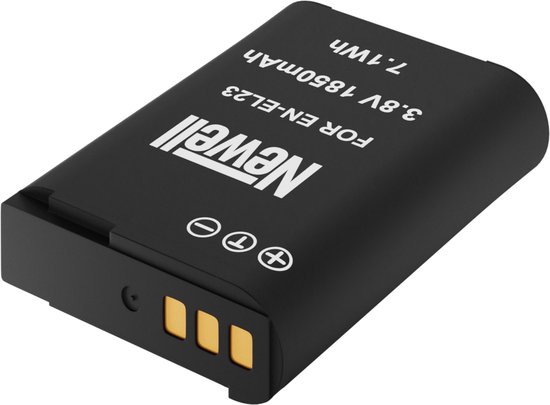 Nikon EN-EL23 Accu Batterij – Vervangende Camera Accu voor Nikon Camera’s