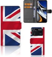 Telefoonhoesje Xiaomi Poco X4 Pro 5G Wallet Book Case Groot-Brittannië