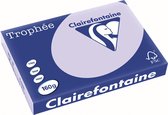 Clairefontaine Trophée Pastel, gekleurd papier, A3, 160 g, 250 vel, lila 4 stuks