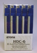 Etona nietjescassette voor EC-3, capaciteit 1 - 25 blad, pak van 5 stuks 20 stuks