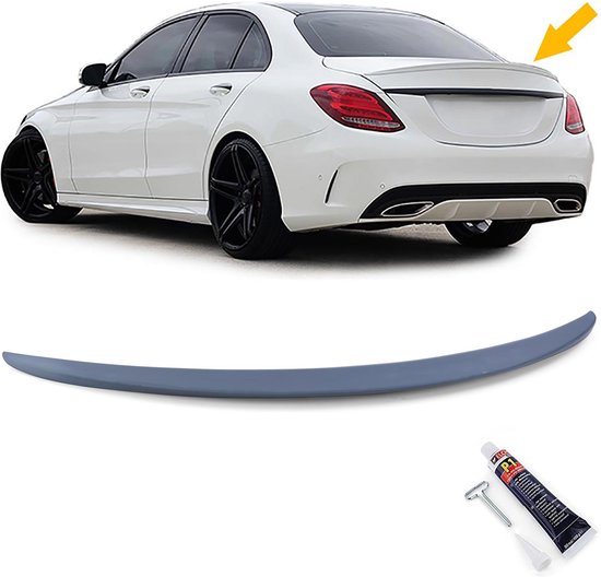 Mercedes Classe C W205 Bootlid Spoiler Tailgate AMG Look Tuning