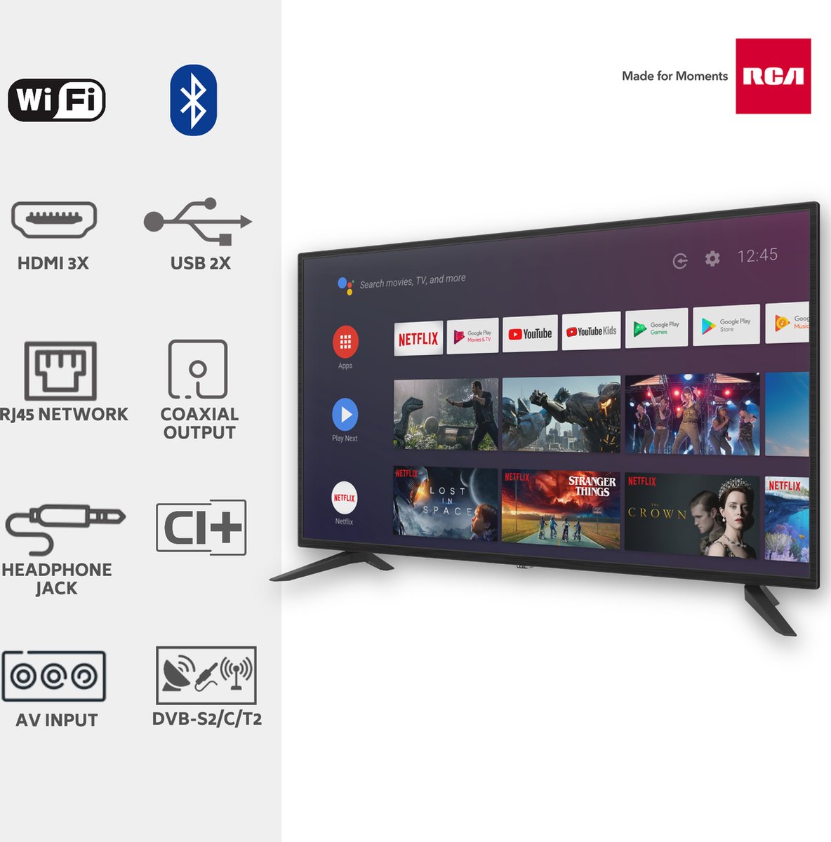 RCA RS65U2 - 65 inch - 4K LED - 2020 - afbeelding 3