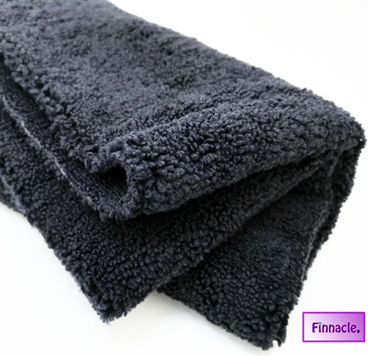 Finnacle Microvezeldoek Zwart 40 x 40 cm Auto droogdoek Wassen Detailing