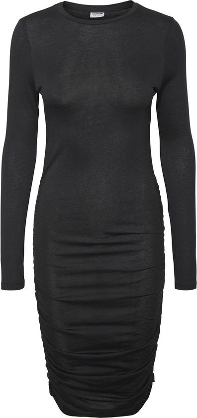 NOISY MAY NMAPRIL L/S ROUCHING DRESS NOOS - Maat S