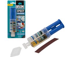 Bison Universele Epoxylijm - 2 componenten - 24ml