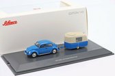 Volkswagen Käfer + Hymer Eriba Puck - 1:43 - Schuco