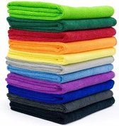 Lot de 2 Chiffon en Microfibres 40x40cm, Absorbant et Doux-Chiffon de  séchage de Voiture en Microfibres - Chiffons de Nettoyage, séchage rapide,  multi-usages, Non Pelucheux pour la Voiture et la Moto 