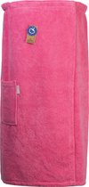 ARTG Towelzz® Sauna Kilt Mesdames avec Fermetures velcro - Pink - Taille 150 cm